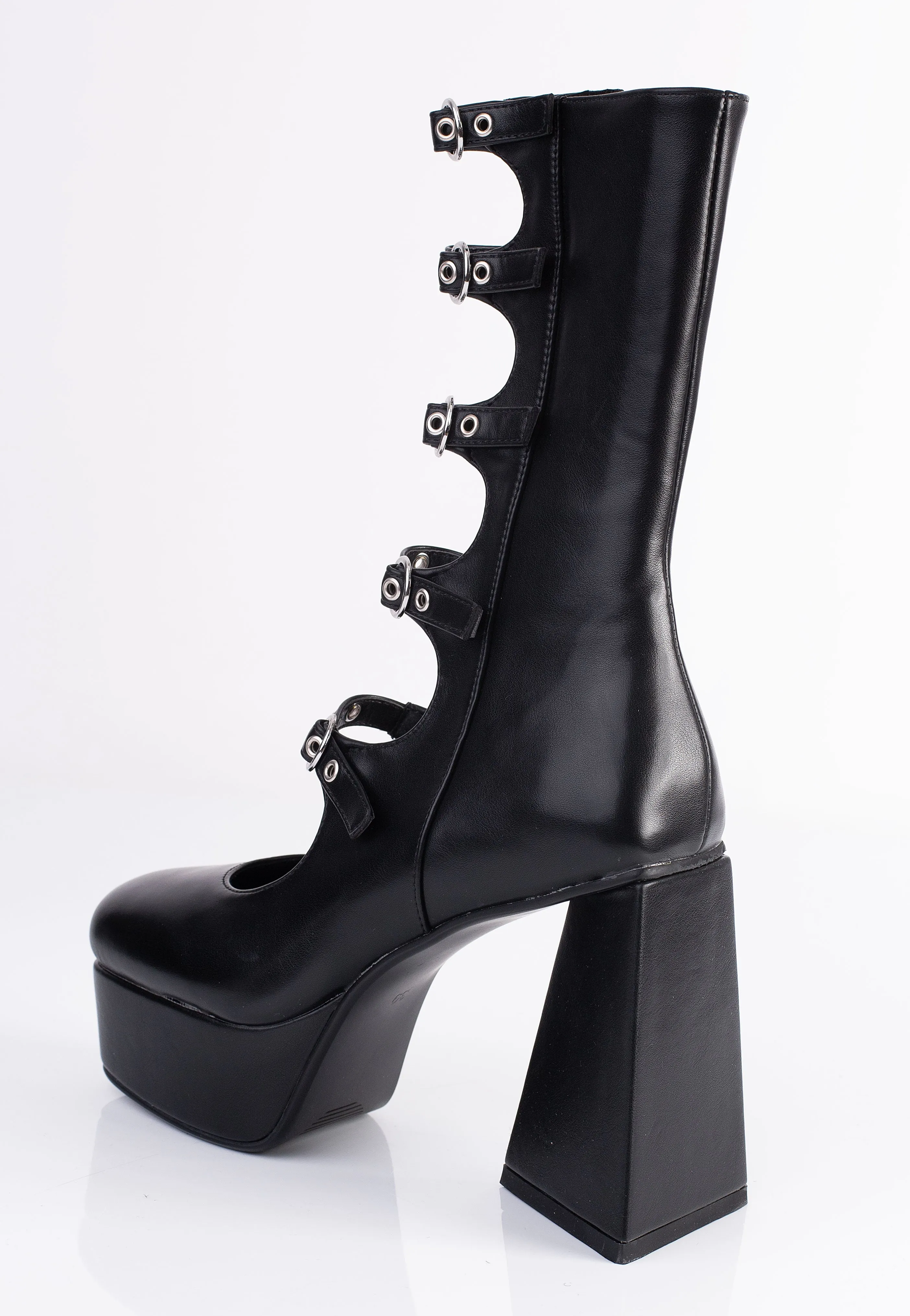 Lamoda - Padlock Platform Calf - Girl Shoes