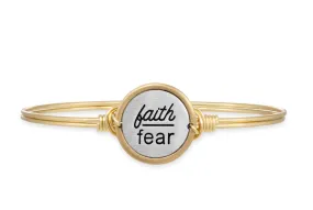 L+D Faith Over Fear Bangle