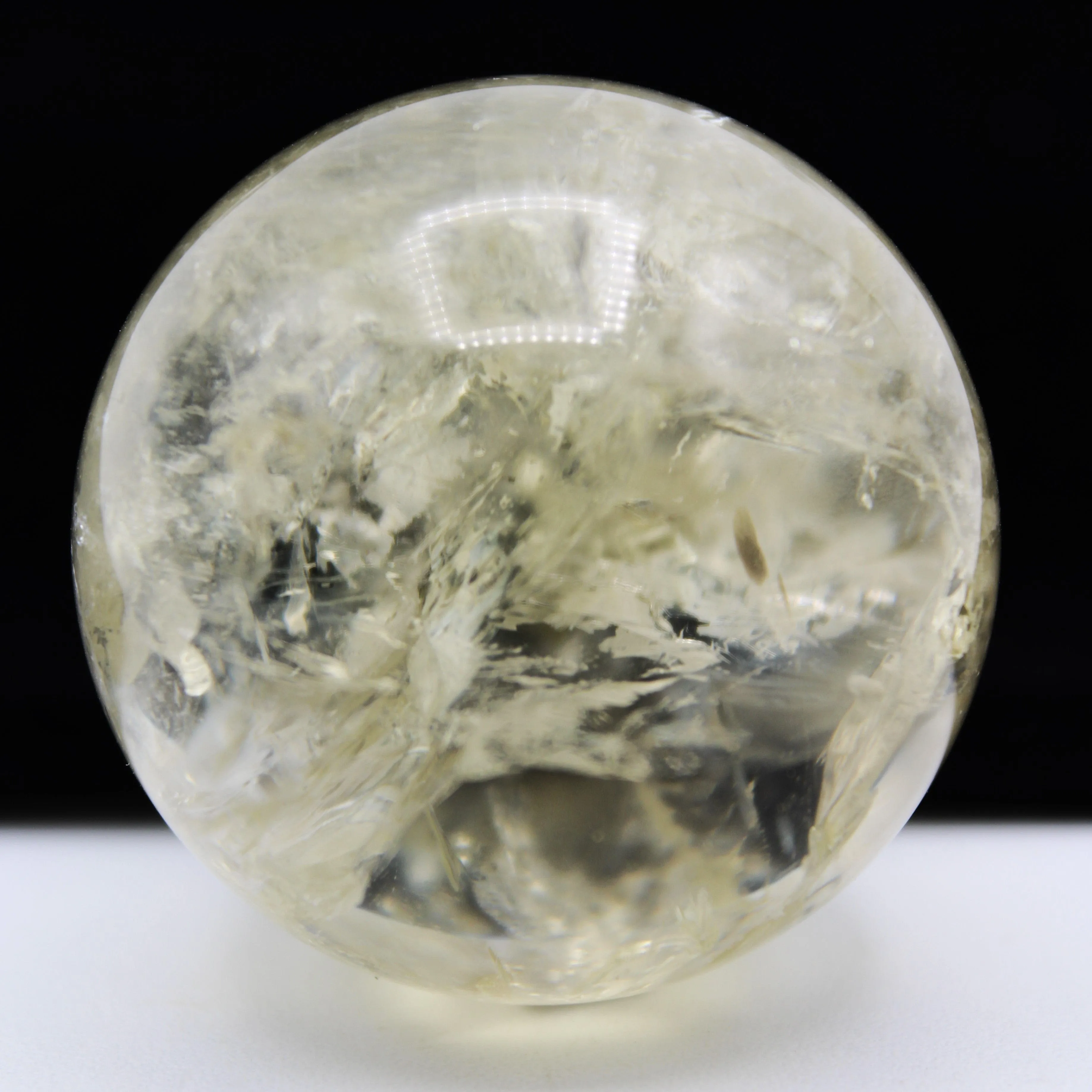 Lemon Quartz Sphere