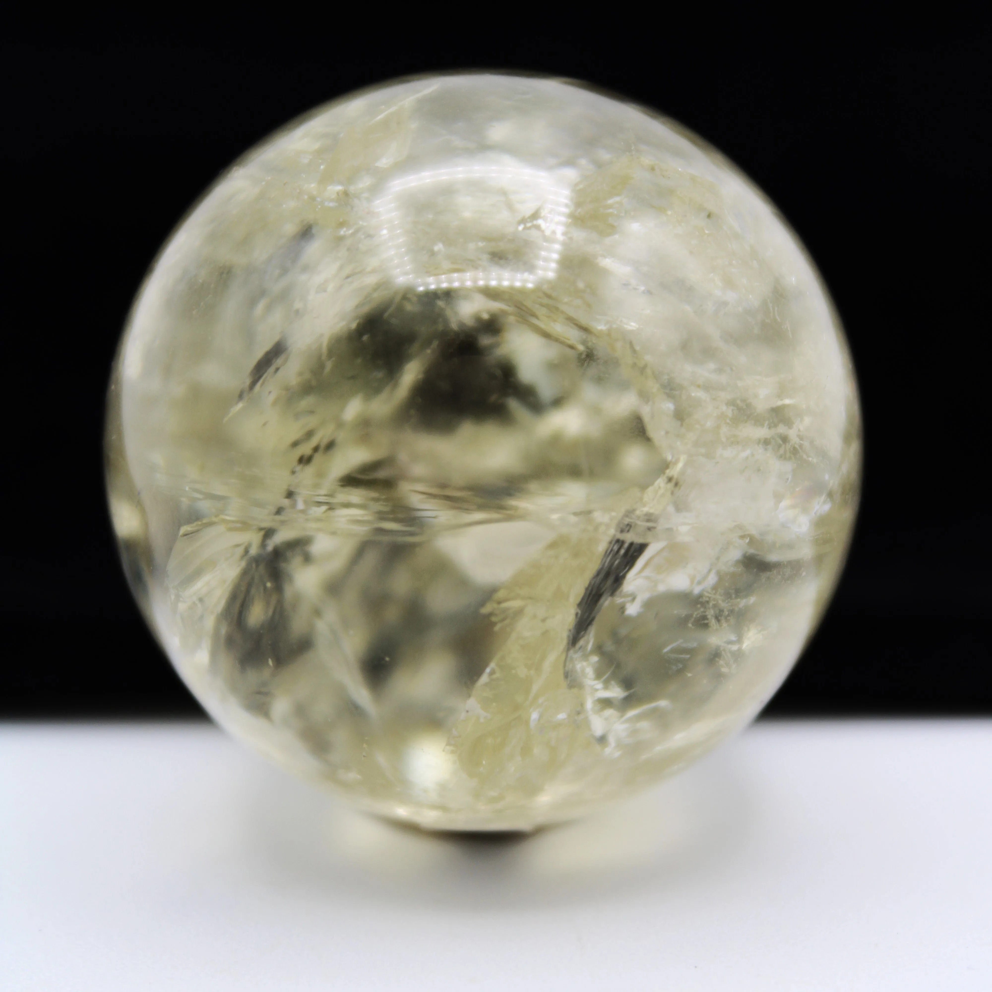 Lemon Quartz Sphere