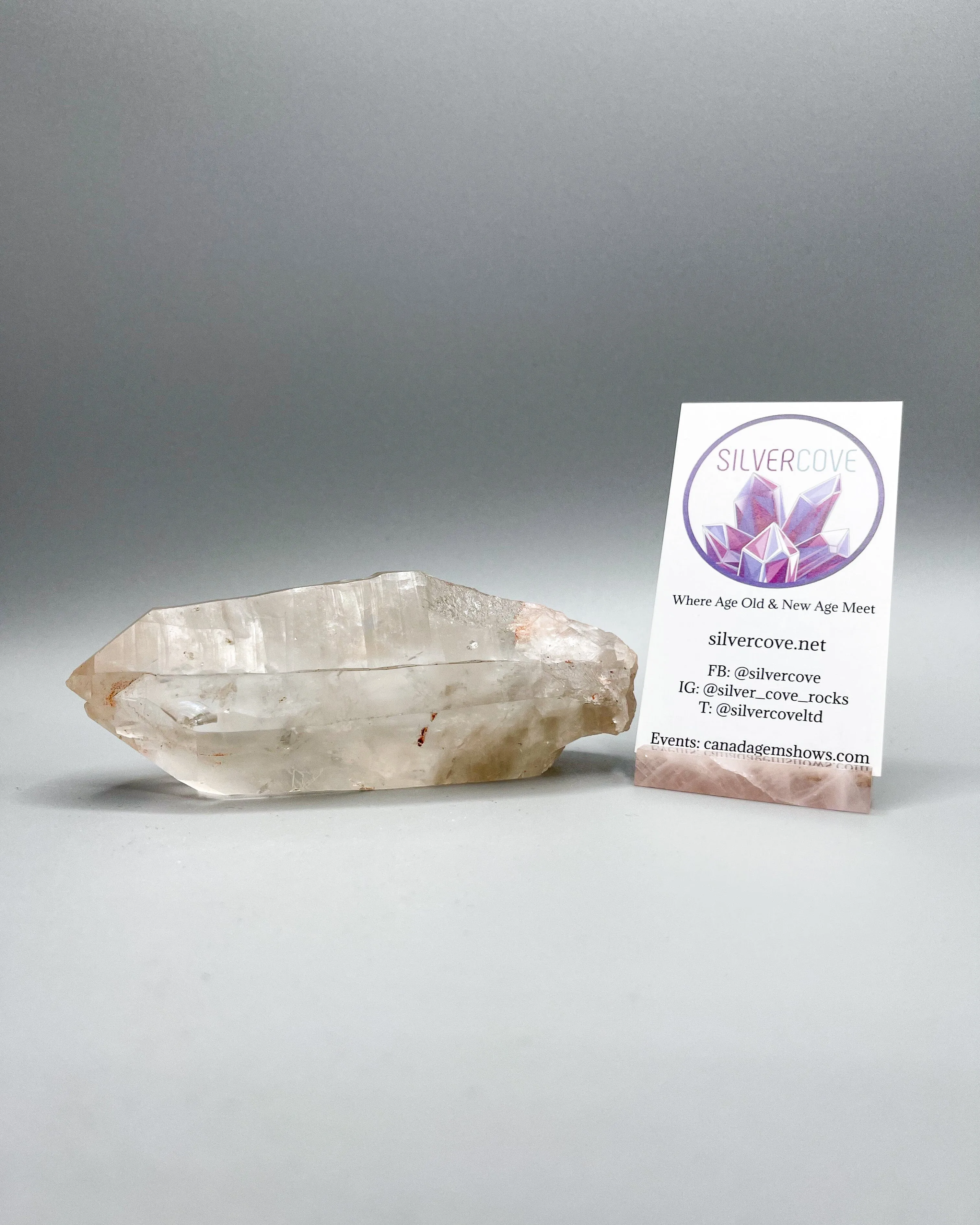 Lemurian Quartz Specimen