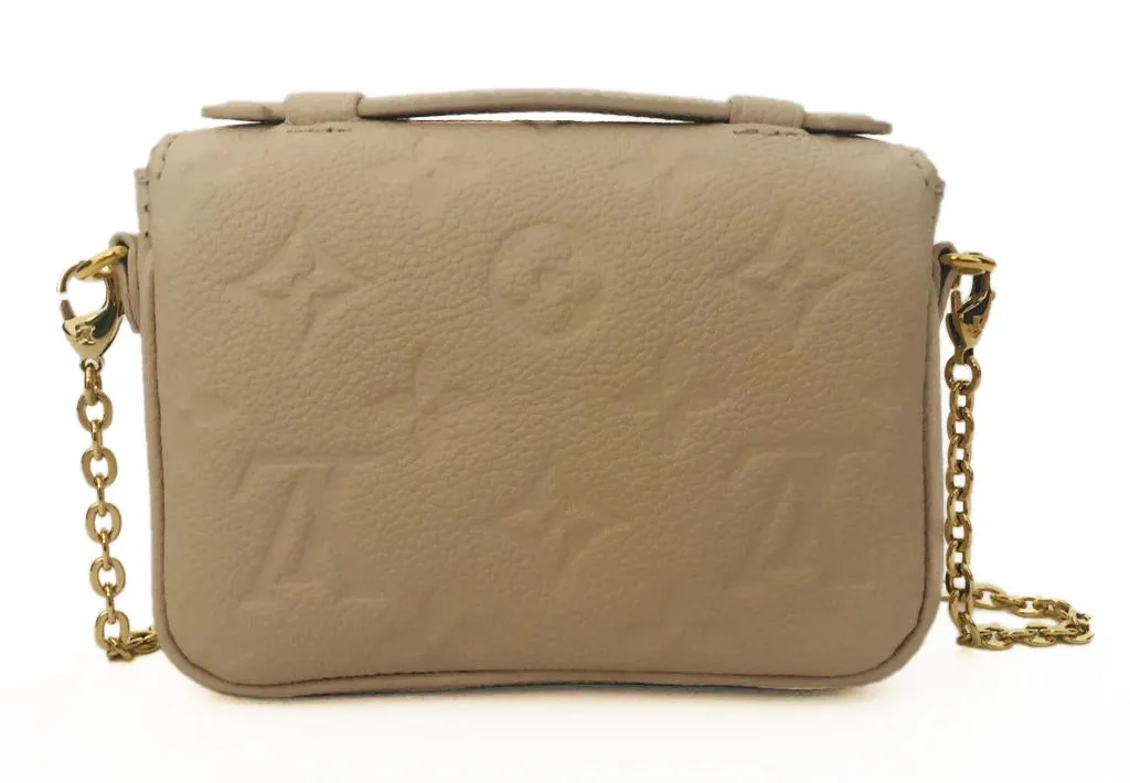 Louis Vuitton Micro Metis - Light Beige.