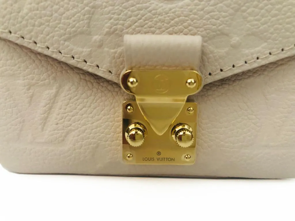 Louis Vuitton Micro Metis - Light Beige.