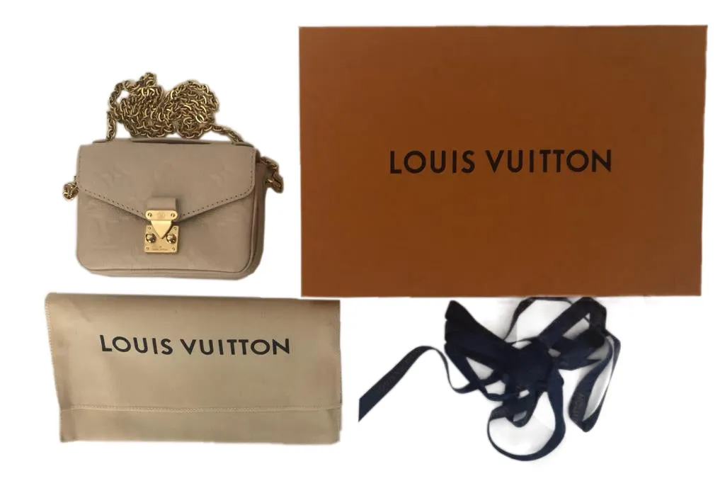 Louis Vuitton Micro Metis - Light Beige.