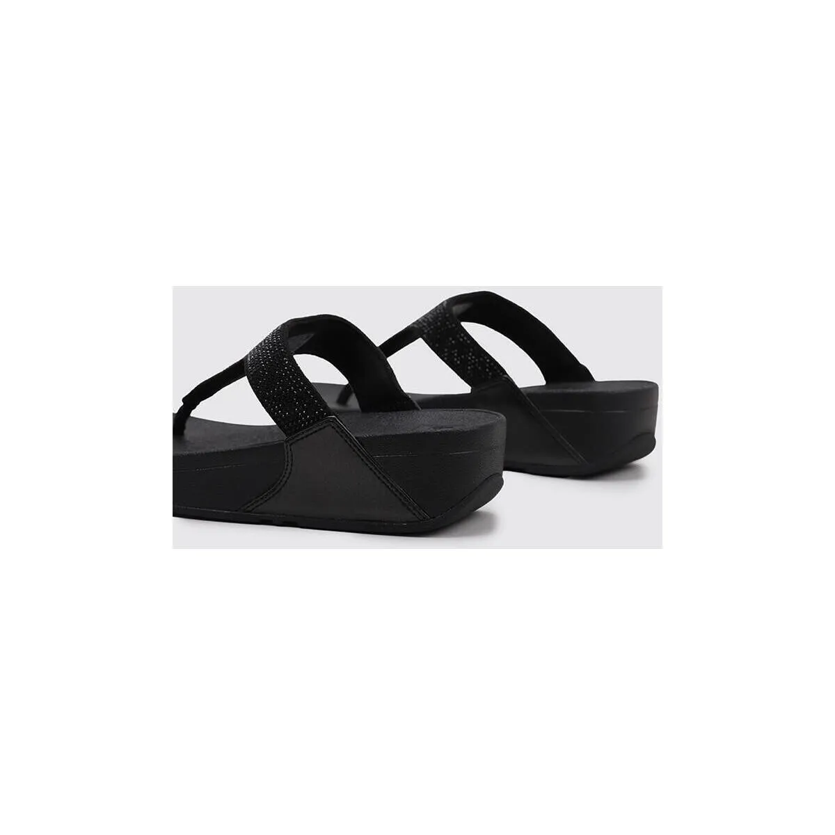 LULU CRYSTAL EM BELLISHE D TOE - P OST SANDALS