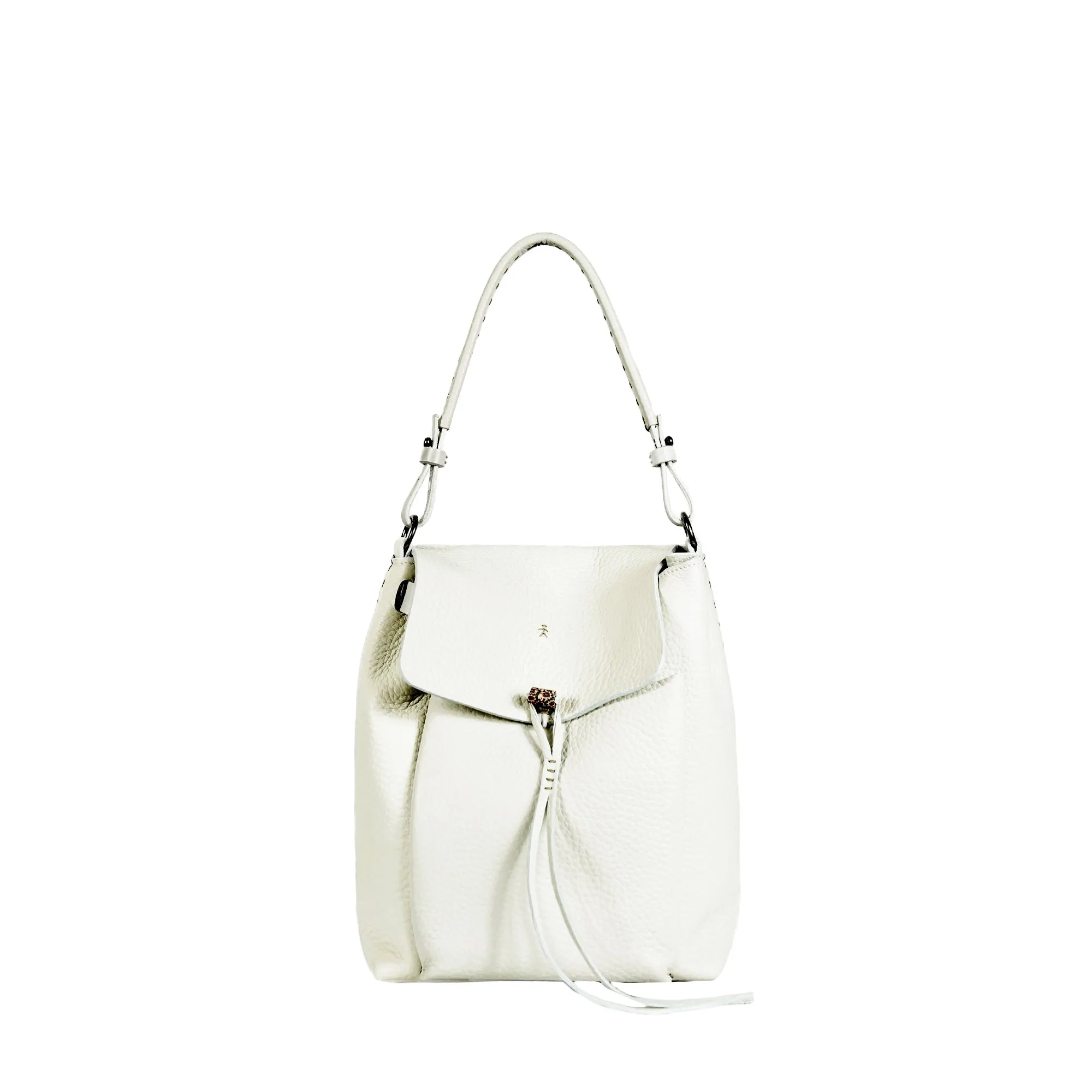 Marika Rhino Chalk White Backpack Small Sizing