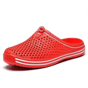 Men Shoes Beach Slippers Unisex Hollow Out Casual Women Beach Sandal Flip Flops Shoes Non-slip Size 36-45 Mens SlippersCostume S