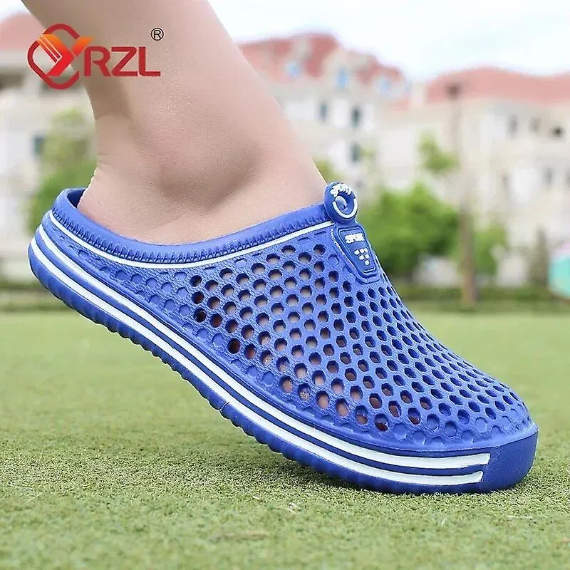 Men Shoes Beach Slippers Unisex Hollow Out Casual Women Beach Sandal Flip Flops Shoes Non-slip Size 36-45 Mens SlippersCostume S