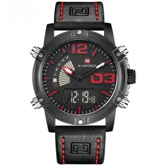 Men's Luxury LED Quartz Analog Sports Alloy Military Watches