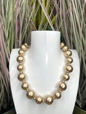 Millie Metal Beaded Necklace