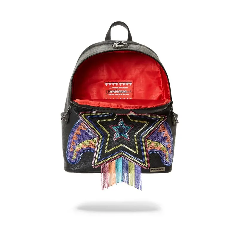 Mochila Urbano Mujer Sprayground Ai Beaded Shark Savage