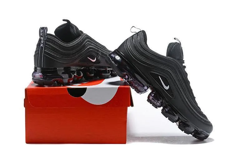 Nike Air Vapormax 97 All Black Shoes Sneakers Men Sale Size US 7, 8, 8.5, 9, 10, 11