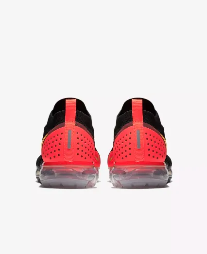 Nike Air Vapormax Flyknit 2 Laser Orange Black Shoes Sneakers Men Sale Size US 7, 8, 8.5, 9, 10, 11