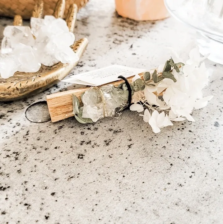 Palo Santo + Crystal Bundle