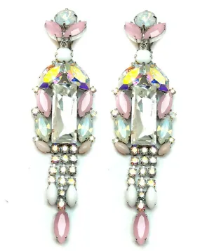 PENDIENTES LARGOS MUJER CRISTALES SWAROVSKI EDICION LIMITADA