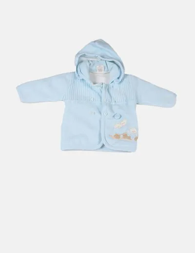 Prim Baby Chaquetón punto azul