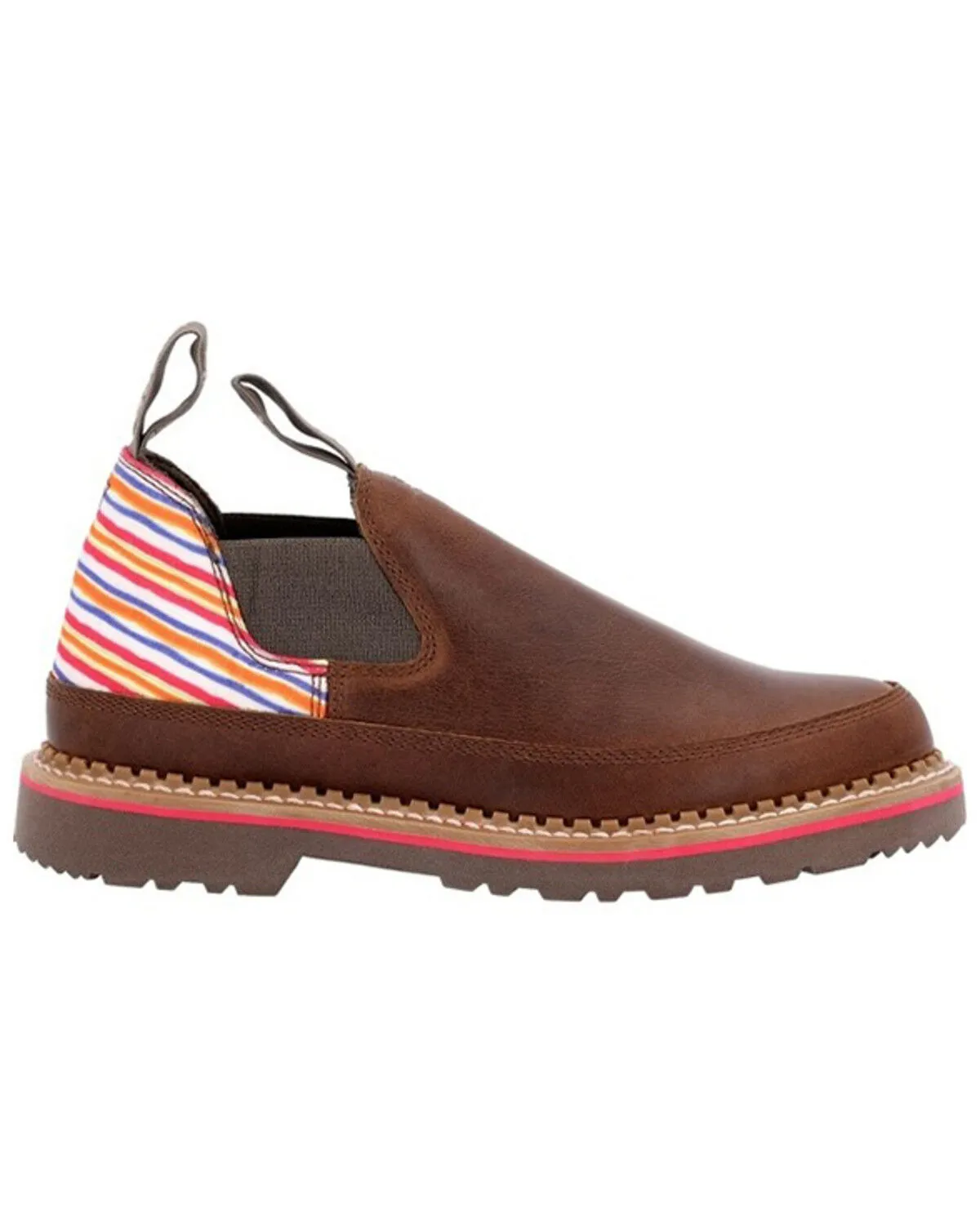 Product Name:  Georgia Boot Women's Stripe Romeo Work Shoes - Moc Toe