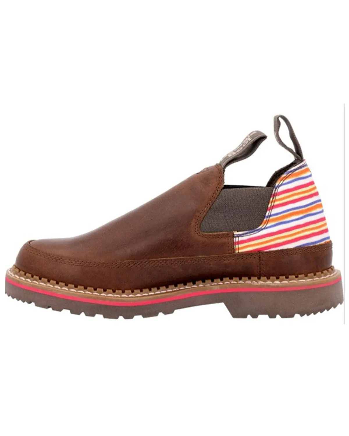 Product Name:  Georgia Boot Women's Stripe Romeo Work Shoes - Moc Toe