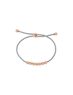 pulsera tommy hilfiger beaded friendship grey