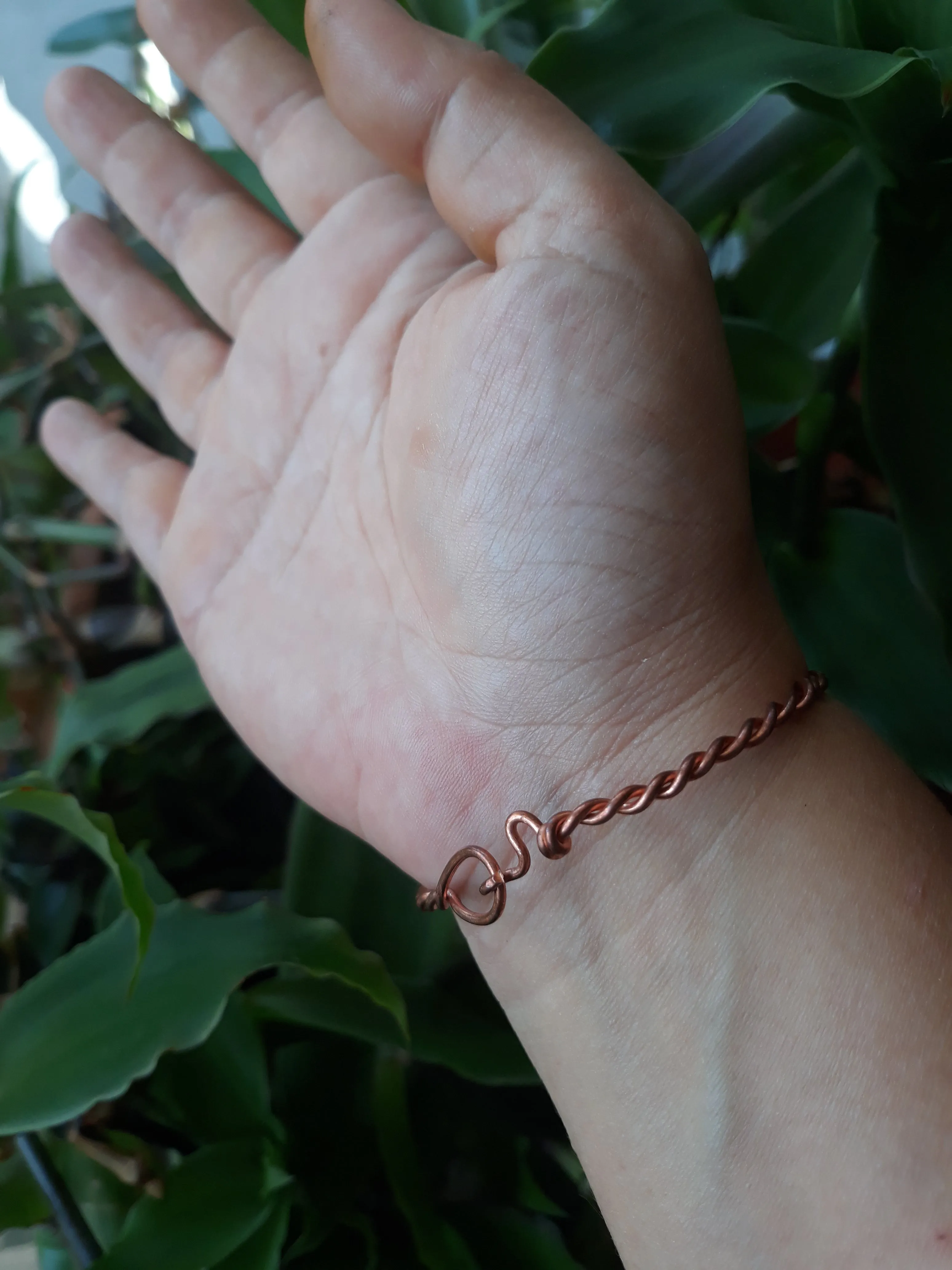 Quartz Kyanite Bangle