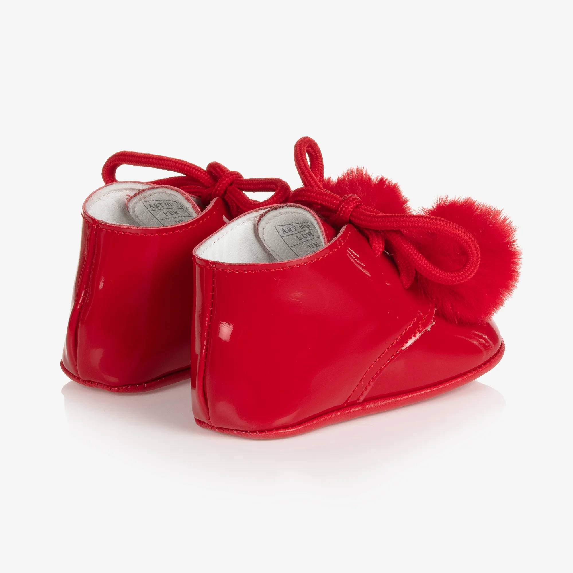 Red Pre-Walker Baby Shoes