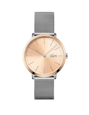 reloj lacoste watches moon plata y cobre