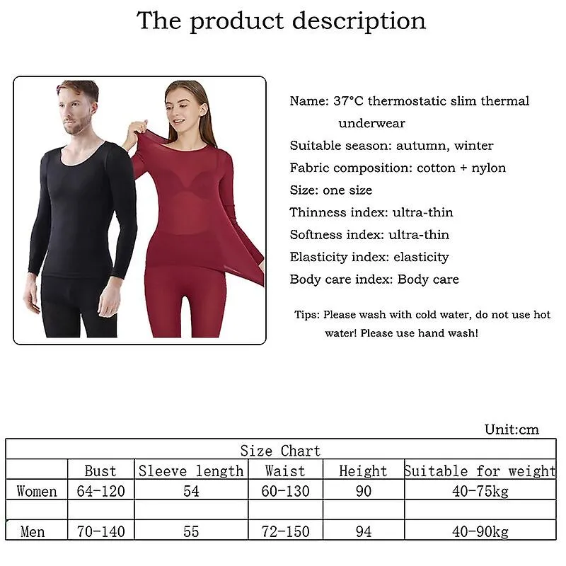 Ropa interior térmica para mujeres Sexy Warm Long Johns Para mujeres Seamless Winter Thermal Underwear Set Warm Thermos Clothing