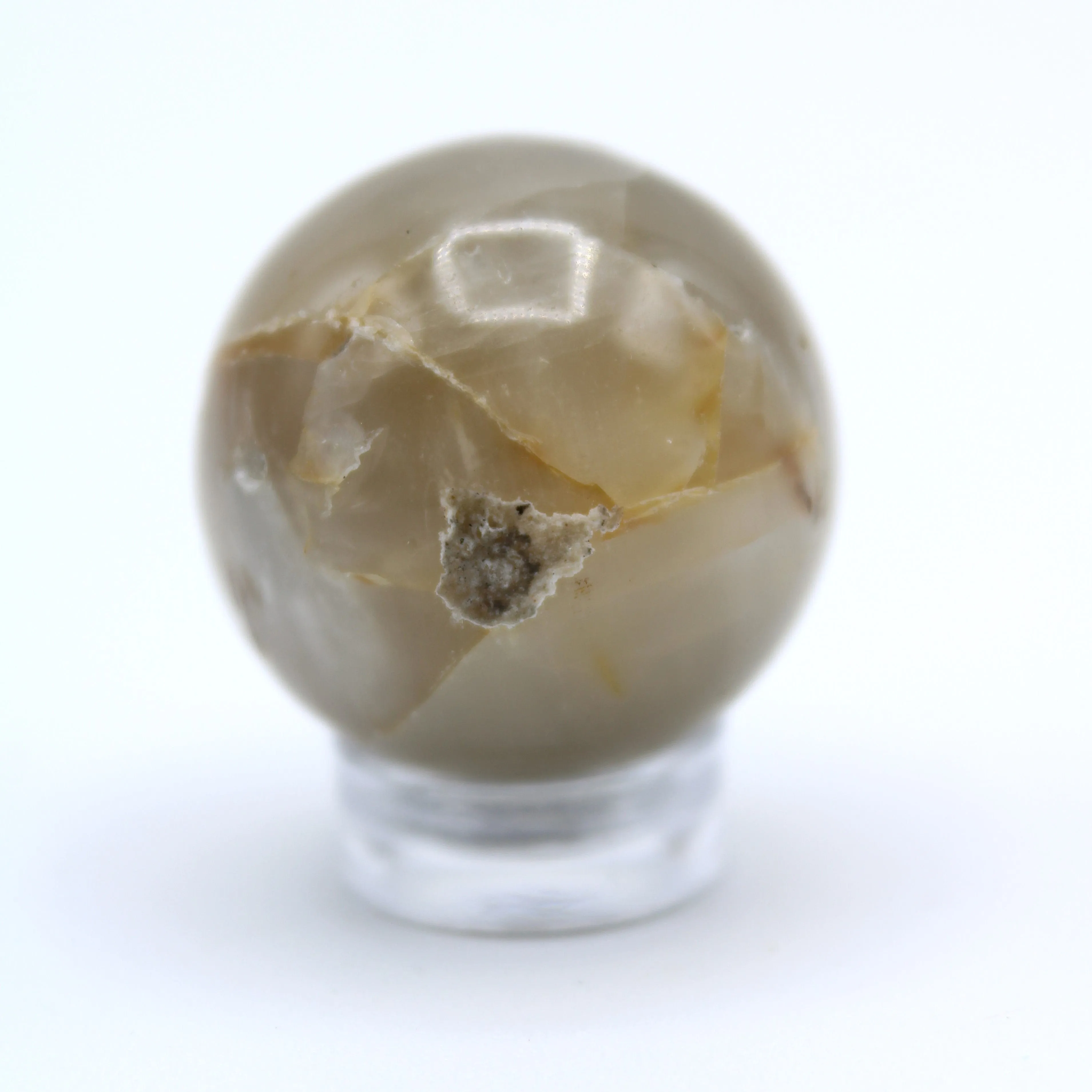 Rutilated Quartz Sphere