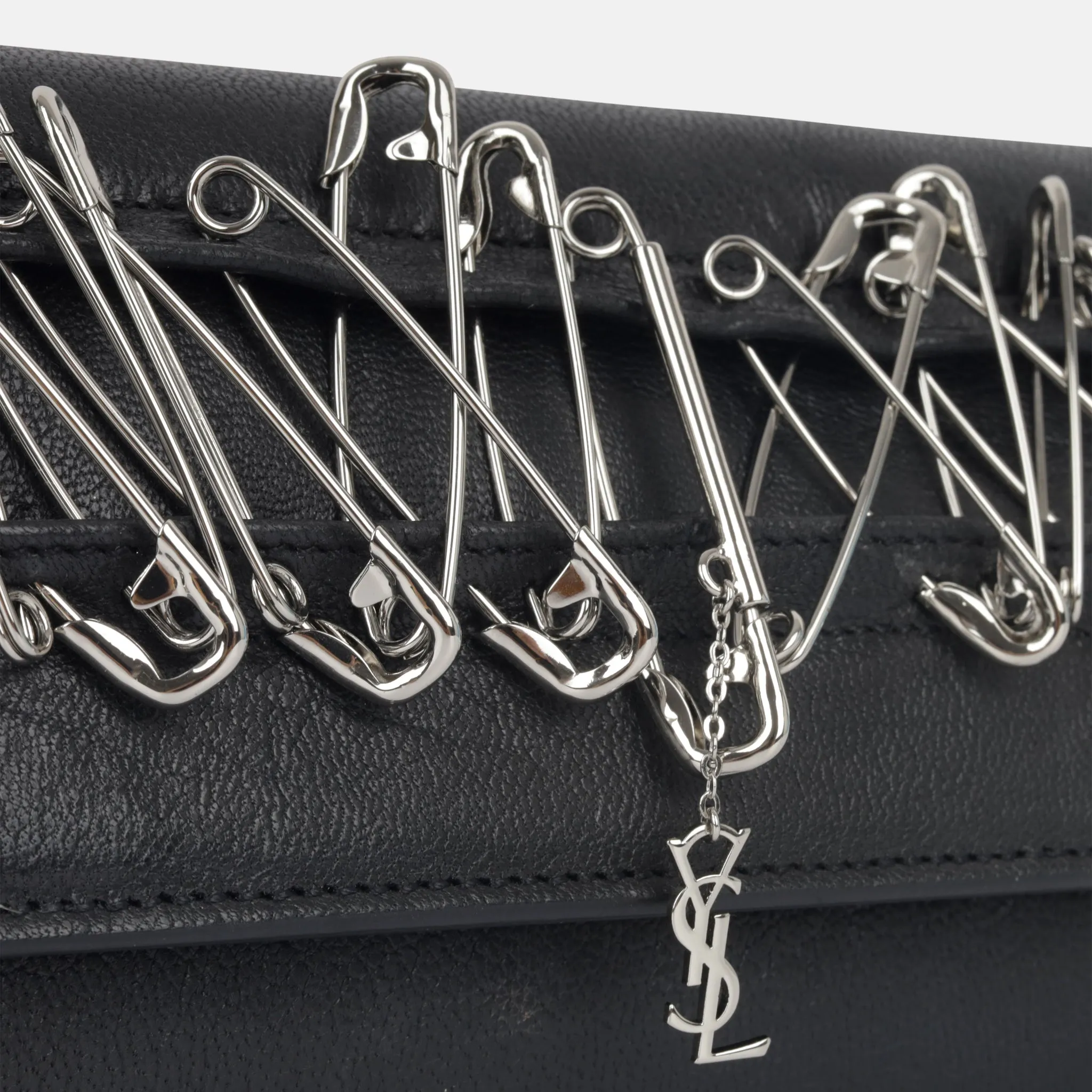 Saint Laurent Safety Pin Clutch - Google SEO Results: Safety Pin Clutch by Saint Laurent: Stylish and Versatile Option for Your 