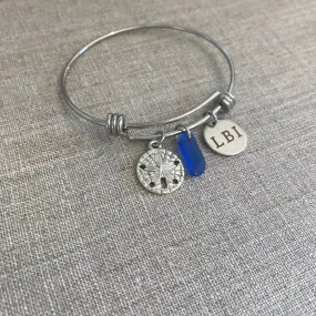 Sand Dollar Beach Bangle