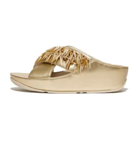 Sandalias Rumba Beaded dorado