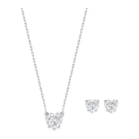 set swarovski attract heart