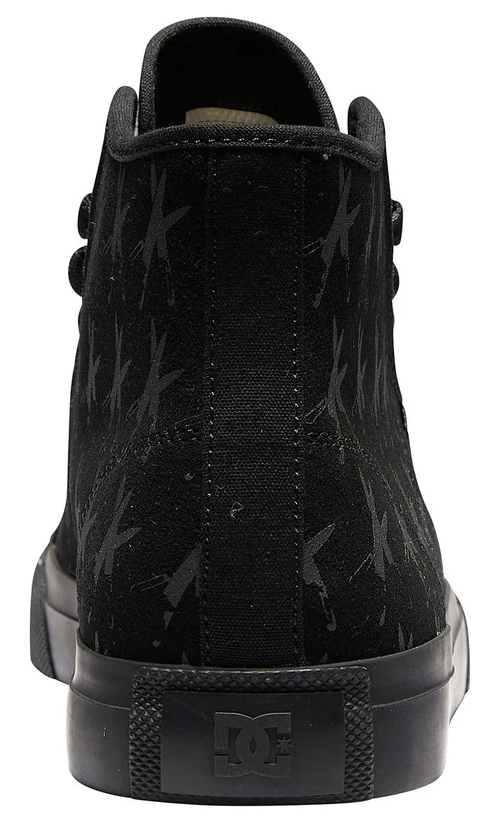 shoes DC Andy Warhol Manual Hi - BB2/Black/Black - men´s