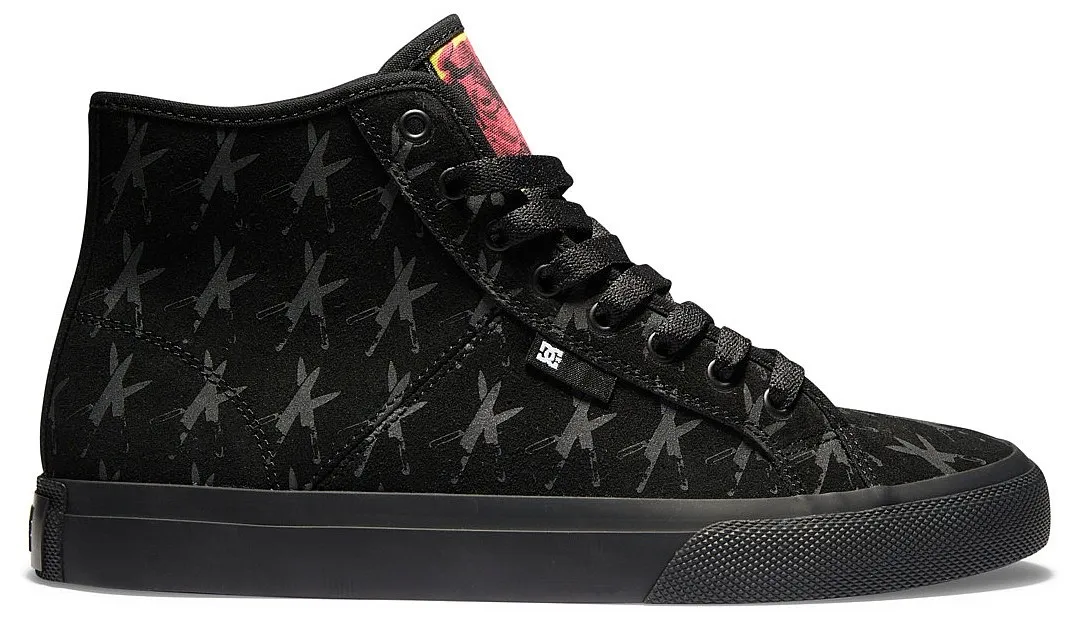 shoes DC Andy Warhol Manual Hi - BB2/Black/Black - men´s