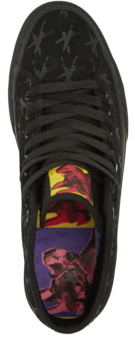 shoes DC Andy Warhol Manual Hi - BB2/Black/Black - men´s