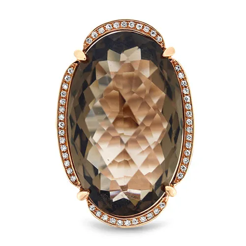 Smokey Quartz Ring