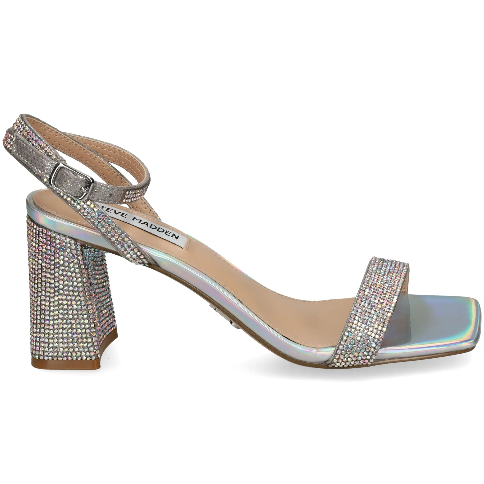 STEVE MADDEN Sandalias con tacón de Mujer CRYSTAL