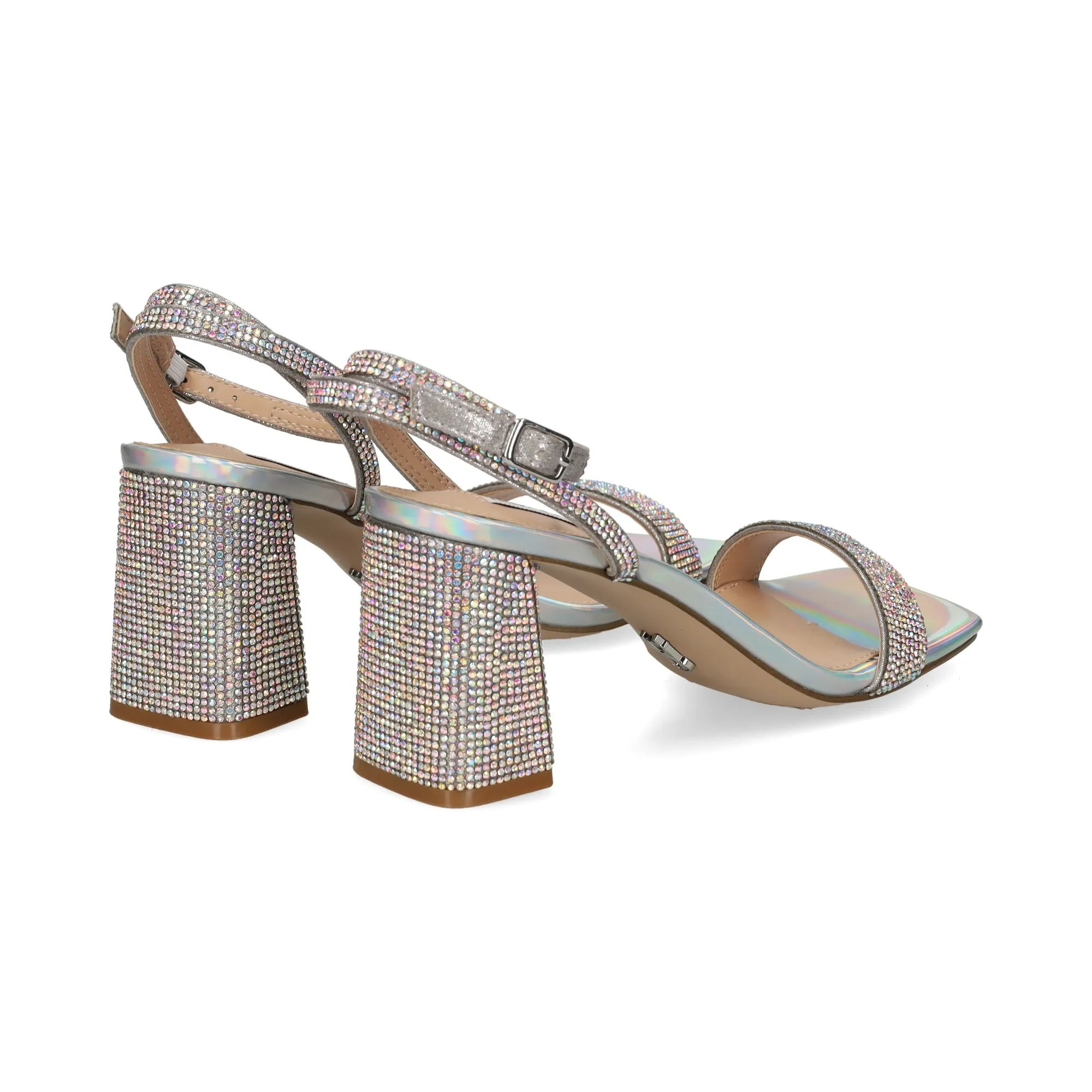 STEVE MADDEN Sandalias con tacón de Mujer CRYSTAL