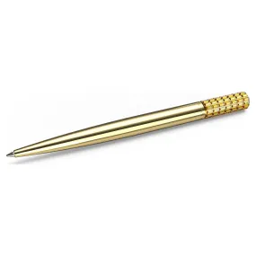 Swarovski Ballpoint pen Yellow, Gold-tone plated -5618156