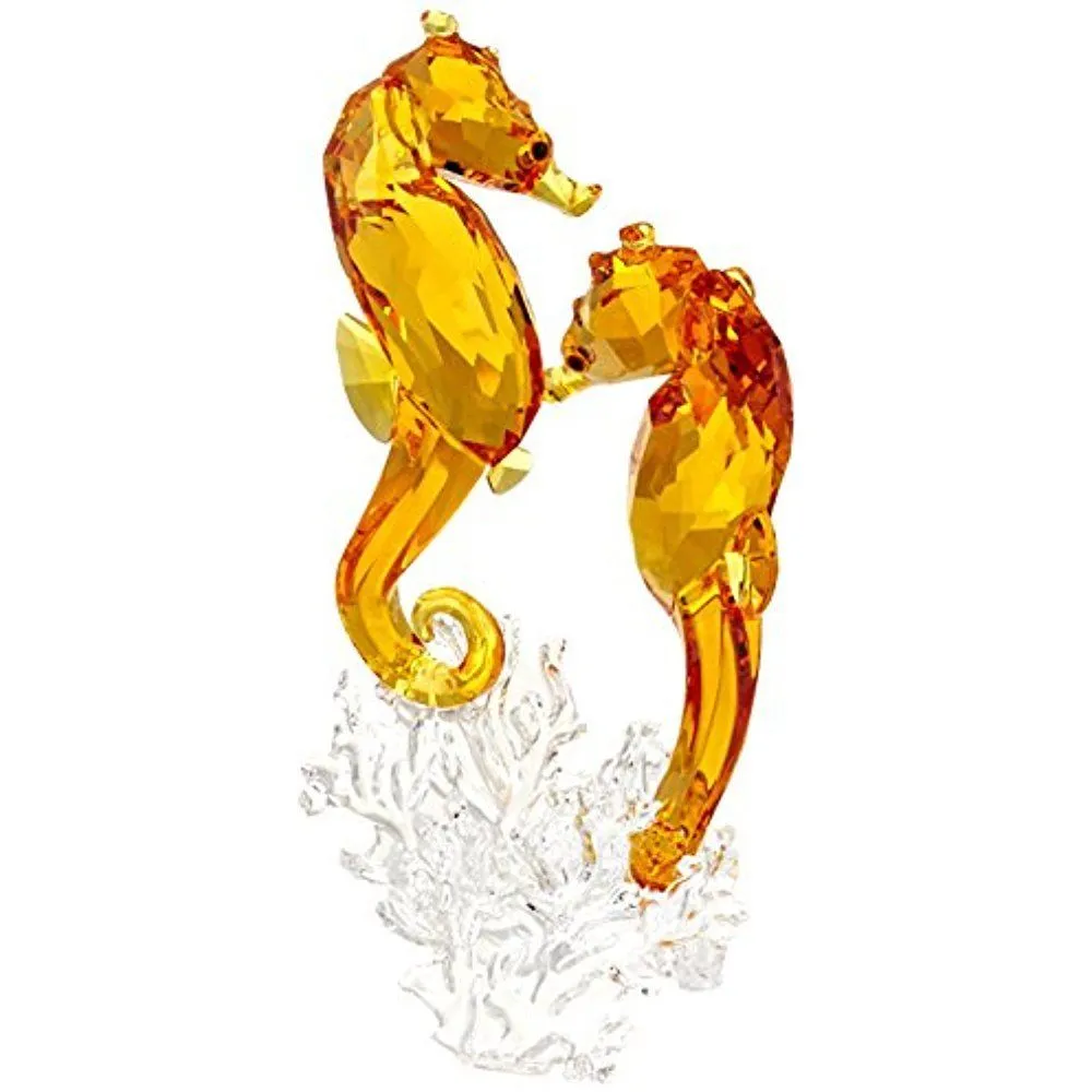 Swarovski Color Crystal Figurines SEAHORSES - 5216032