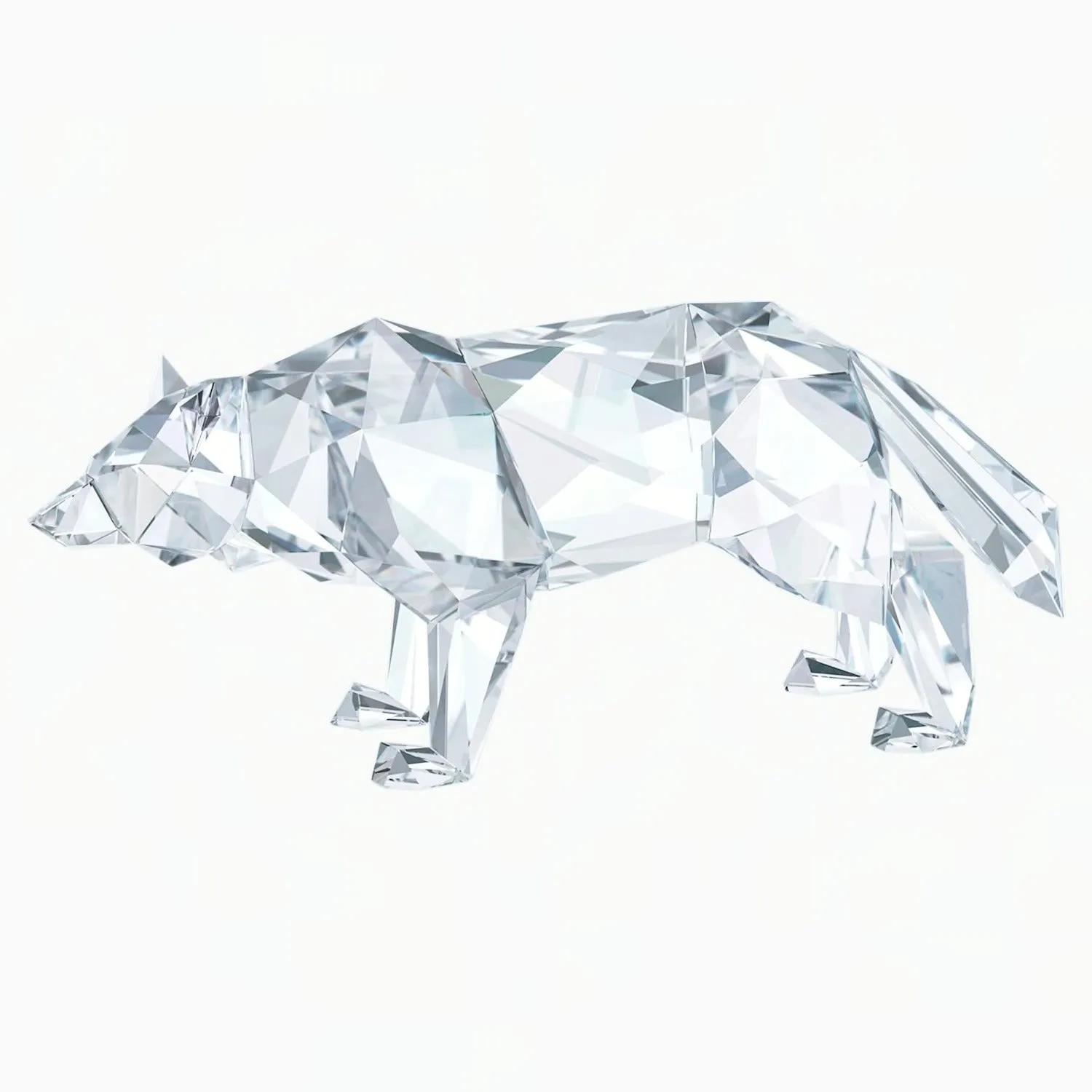 Swarovski Crystal Figurine WOLF BY ARRAN GREGORY, Clear -5384967