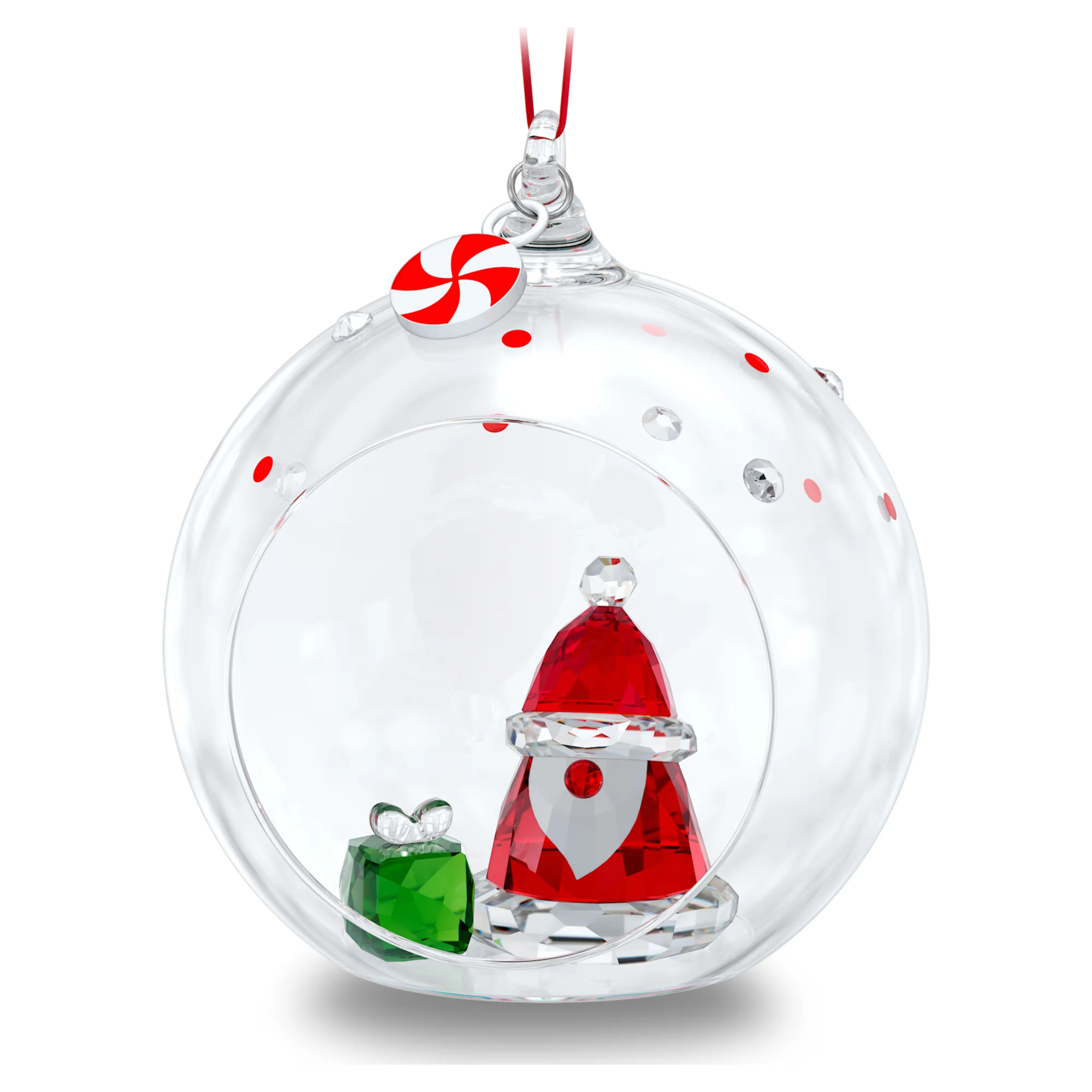 Swarovski Holiday Cheers Santa Claus Ball Ornament -5596382