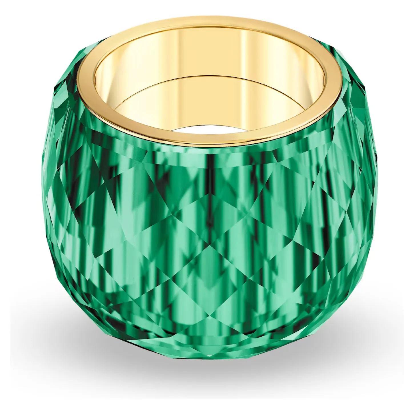 Swarovski NIRVANA Ring Green, Gold-tone finish, Small 52/6 -5508714