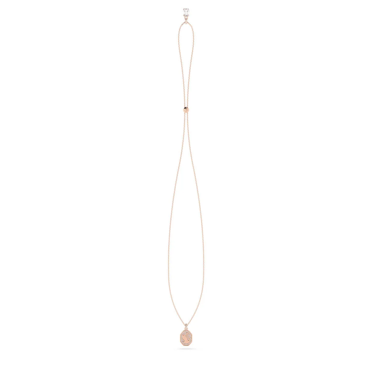 Swarovski Signum Pendant, Swan, White, Rose Gold-Tone Plated -5628549