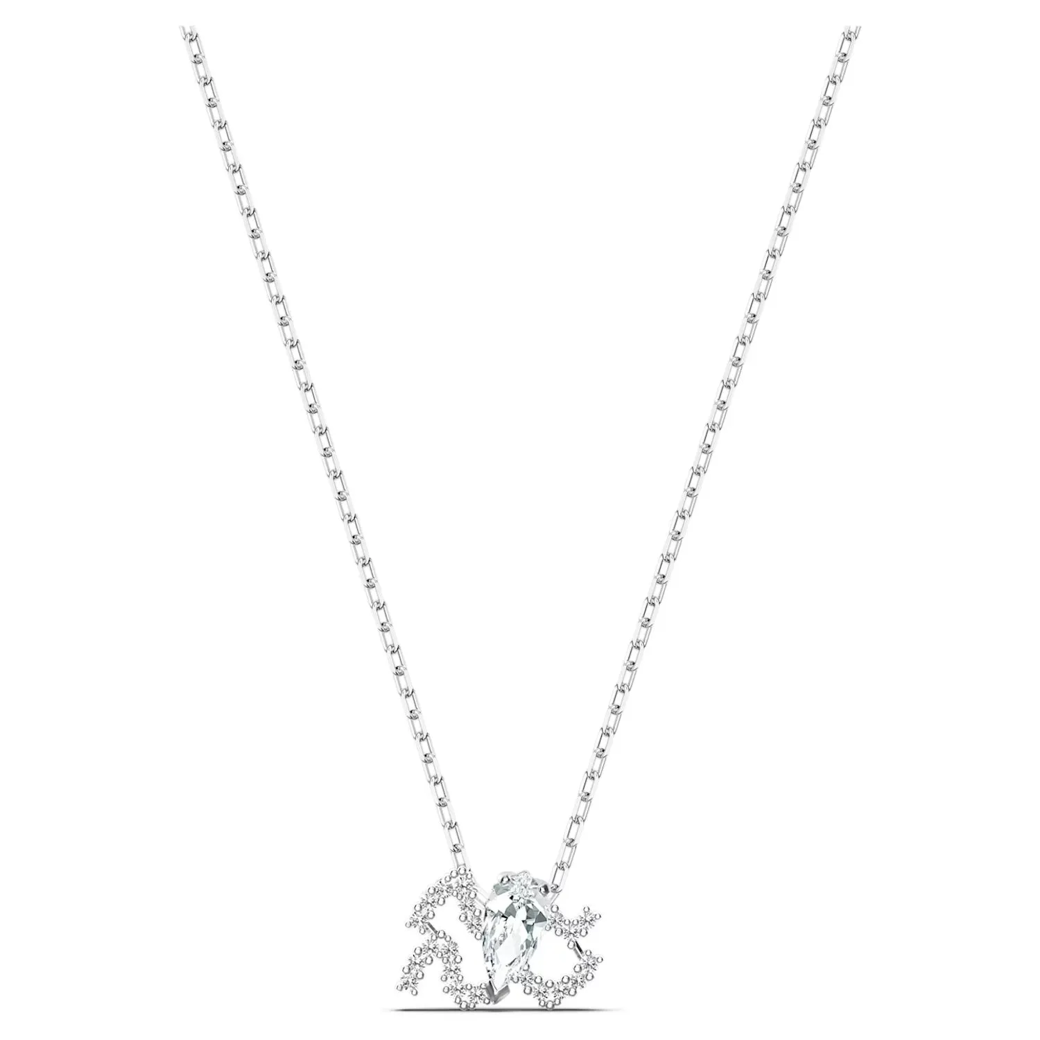 Swarovski Zodiac II Pendant Necklace, AQUARIUS, White, Mixed Metal Finish -5561421