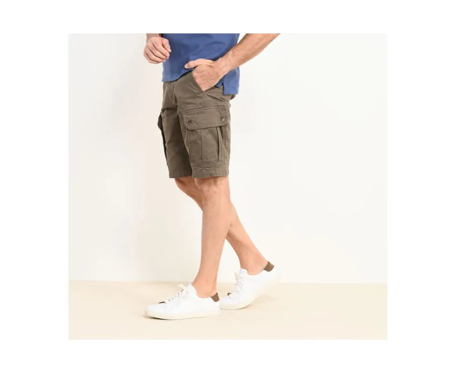 Taupe Cargo Shorts - CODY