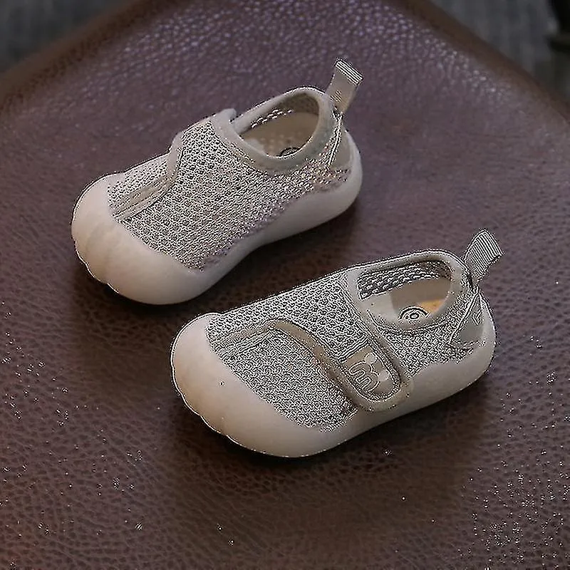 Toddler Infant Baby Girls Boys Shoes Non-slip Soft Soled Kids Sneakers Mesh Breathable Casual Shoes