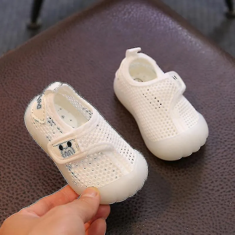 Toddler Infant Baby Girls Boys Shoes Non-slip Soft Soled Kids Sneakers Mesh Breathable Casual Shoes