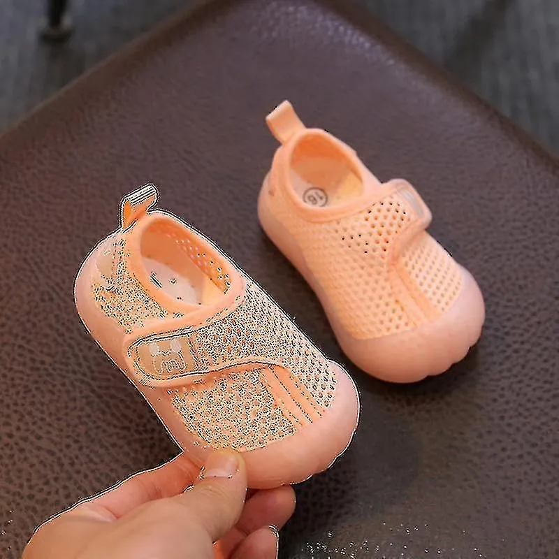 Toddler Infant Baby Girls Boys Shoes Non-slip Soft Soled Kids Sneakers Mesh Breathable Casual Shoes