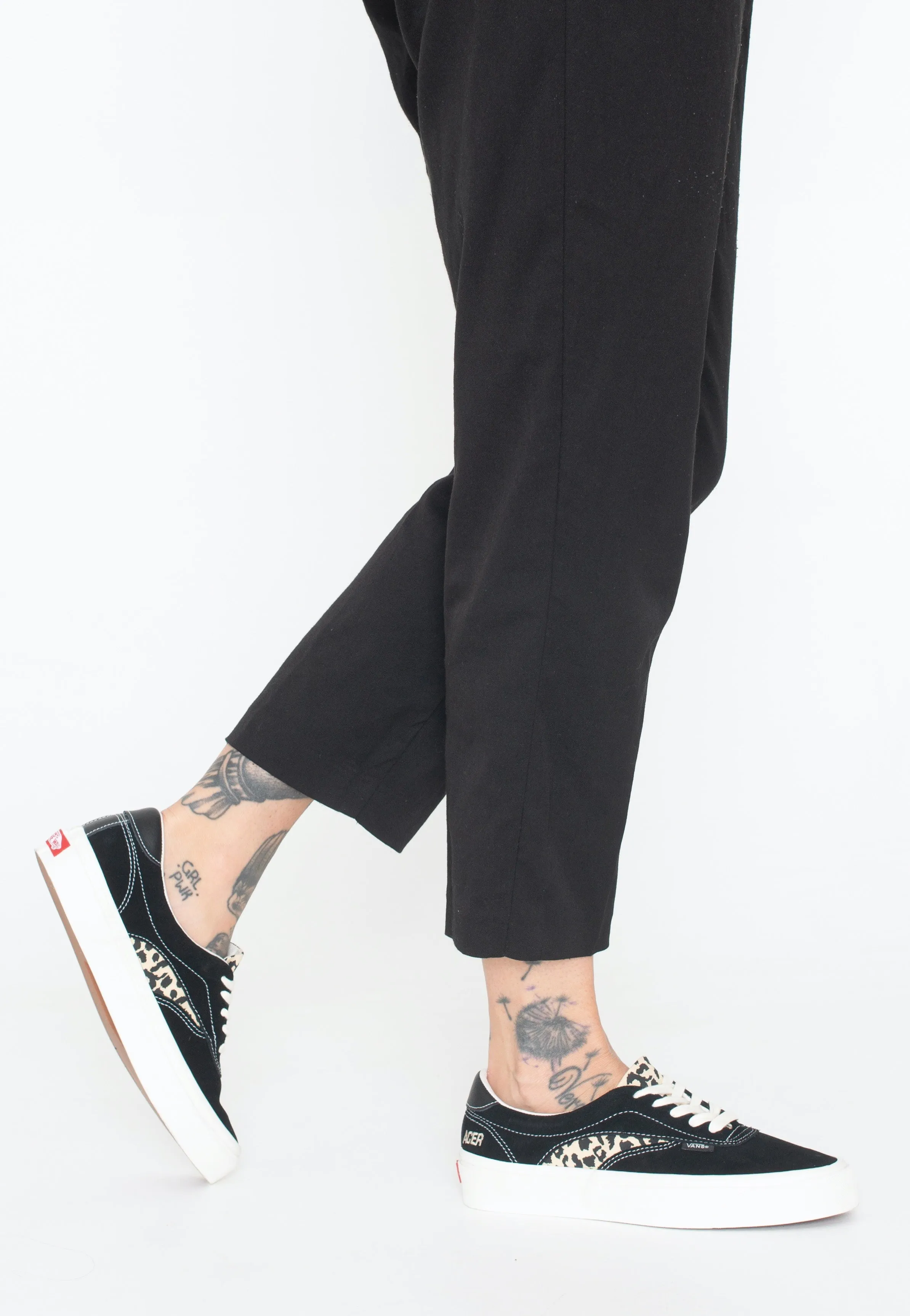 Vans - Acer Ni Sp Leopard Black/Classic White - Girl Shoes